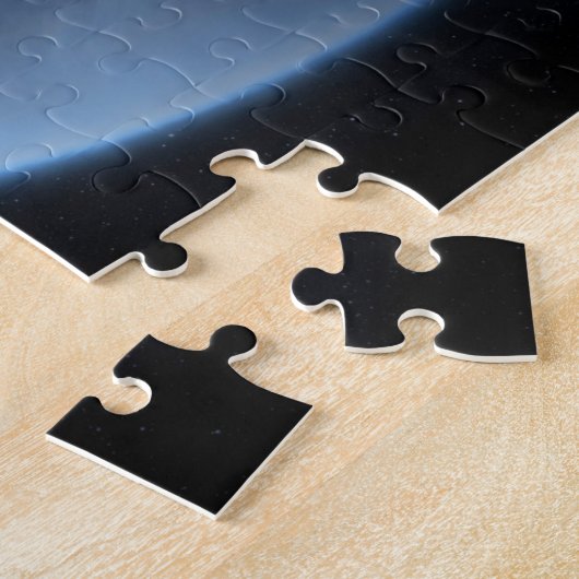 Puzzle Planète K2-18b, Étoile Hôte Et Planète Accompagnan (Côté)