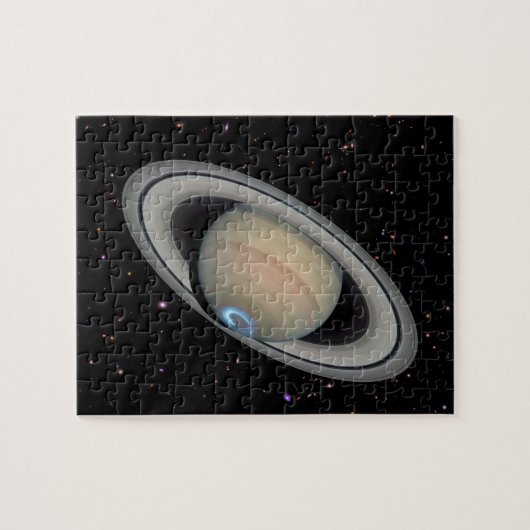 Puzzle Planète Saturn Starry Sky (Horizontal)