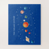 Puzzle Planètes du système solaire (Vertical)