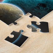 Puzzle Planètes Étoiles Galaxie (Côté)