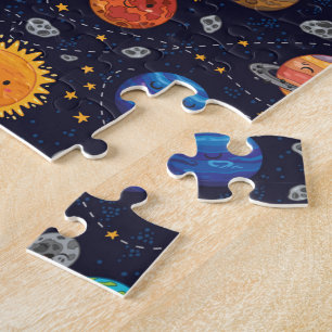 Puzzle Planètes Heureuses