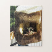 Puzzle Planeur à sucre dans le fourrure Truck Hanging Lit (Vertical)