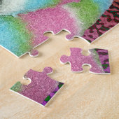 Puzzle Planeur à sucre portant un Casquette (Côté)