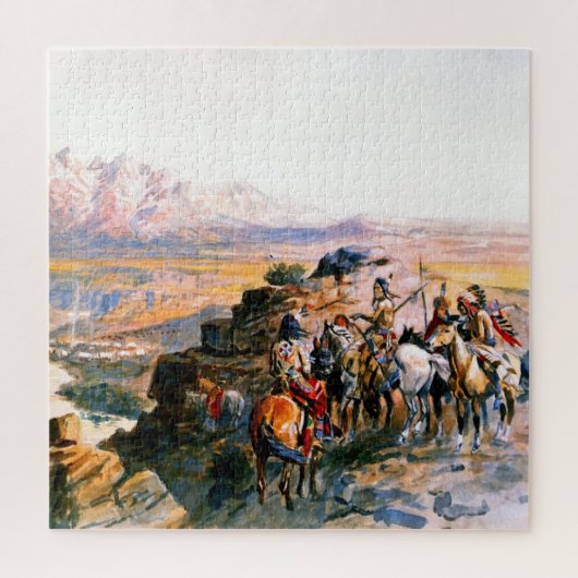 Puzzle « Planification de l'attaque » par Charles M Russe (Vertical)
