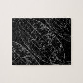 Puzzle planisphère simple / cartes (Horizontal)