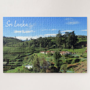 Puzzle plantations de thé sri lankaises