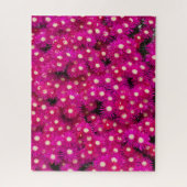 Puzzle plante de glace rose fleurs arrière - plan (Vertical)