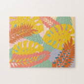 Puzzle Plante Tropical Moderne (Horizontal)