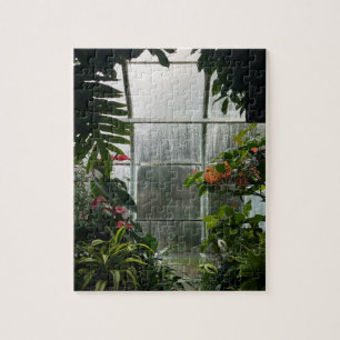 Puzzle Plantes à l'intérieur de la serre le jour de la pl