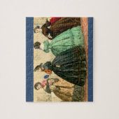 Puzzle Plaque de mode allemande 1861 (Vertical)