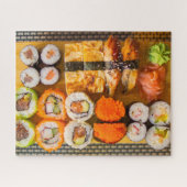Puzzle Plaque de sushi exotique fraîche (Horizontal)