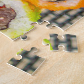Puzzle Plaque de sushi exotique fraîche (Côté)