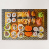 Puzzle Plaque de sushi exotique fraîche (Horizontal)