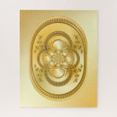 Puzzle Plaque d'or (Vertical)