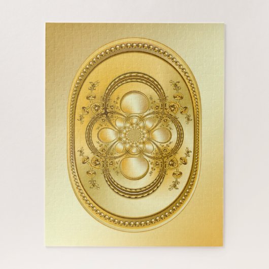 Puzzle Plaque d'or (Vertical)