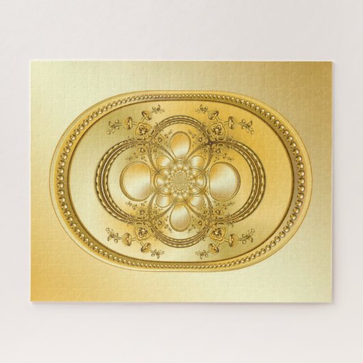 Puzzle Plaque d'or (Horizontal)