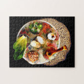 Puzzle Plaque Seder & Matzah (Horizontal)