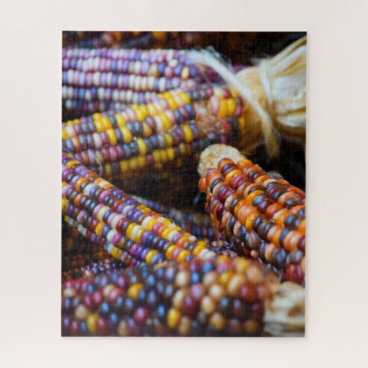 Puzzle Plaques de cuisson Rainbow Corn Couleurs d'automne (Vertical)