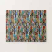 Puzzle Plaques de licence vintages (Horizontal)
