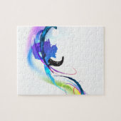 Puzzle Plaques de peinture de couleur de matin Abstraites (Horizontal)