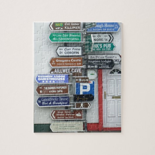 Puzzle Plaques de rue irlandaises (Vertical)