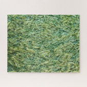 Puzzle Plastique vert ou faux arrière - plan d'herbe (Horizontal)