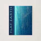 Puzzle plat de la terre (Vertical)