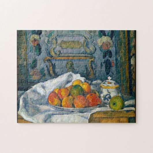 Puzzle Plat des pommes Paul Cezanne Post impressionnisme (Horizontal)