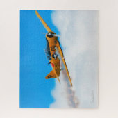 Puzzle plat jaune (Vertical)