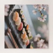 Puzzle Plate de Sushi Fleur de Cerisier (Horizontal)