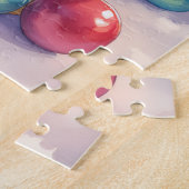 Puzzle Playful Pitbull Opening Christmas Gifts Holiday (Côté)