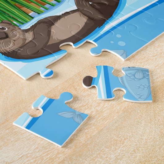 Puzzle Playy Forest Otters Aventure (Côté)