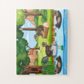 Puzzle Playy Forest Otters Aventure (Vertical)