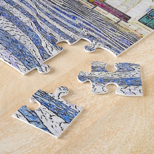 Puzzle Plaza Cascais (Côté)