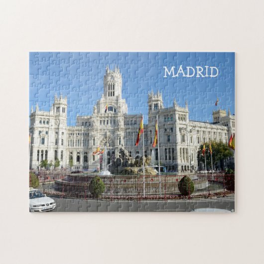 Puzzle Plaza de Cibeles, Madrid (Horizontal)