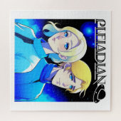 Puzzle Pleiadian Alien Race et UFO (Horizontal)