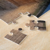 Puzzle Pleine lune Au-Dessus De La Cité Médiévale (Côté)