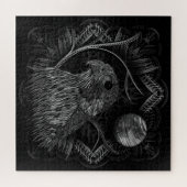 Puzzle Pleine lune de faucon (Horizontal)