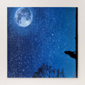 Puzzle Pleine Lune de Loup - (Vertical)
