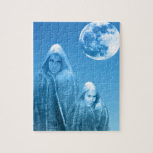 Puzzle Pleine lune en hausse