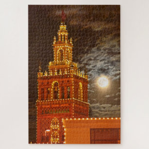 Puzzle Pleine lune et Giralda Tower, Kansas City, Missour