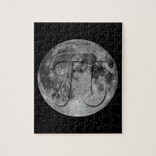 Puzzle Pleine lune Pi Day Fun (Vertical)