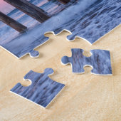 Puzzle Pleine lune sur la jetée de Scripps (Côté)