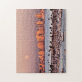 Puzzle Pleine lune sur San Diego (Vertical)