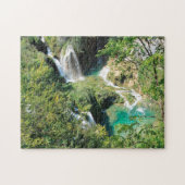 Puzzle Plitvice Lakes Virginia. (Horizontal)