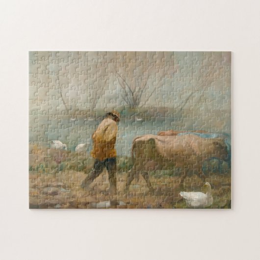 Puzzle Pluie d'avril par Newell Convers Wyeth (Horizontal)