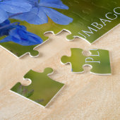 Puzzle Plumbago - Fleurs d'été bleues Photographie floral (Côté)