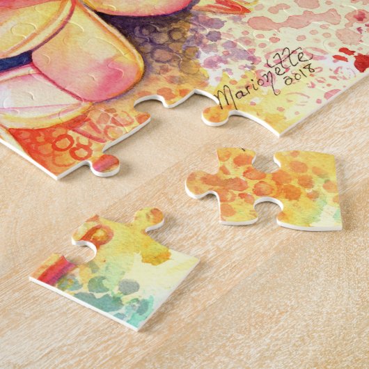 Puzzle Plumeria Fun (Côté)