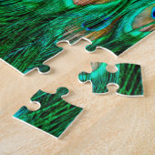 Puzzle Plumes de paon glorieuses (Côté)