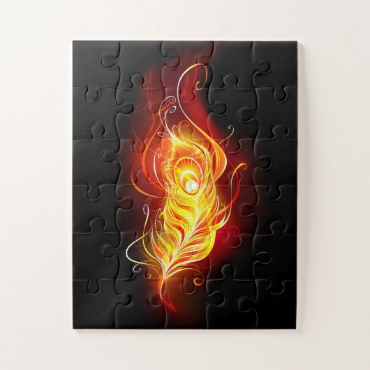 Puzzle Plumes de paquetage de feu (Vertical)